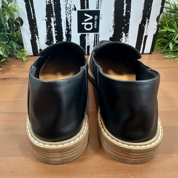 DV By Dolce Vita Women's Flirty Black Loafers Size 9 - Picture 6 of 7